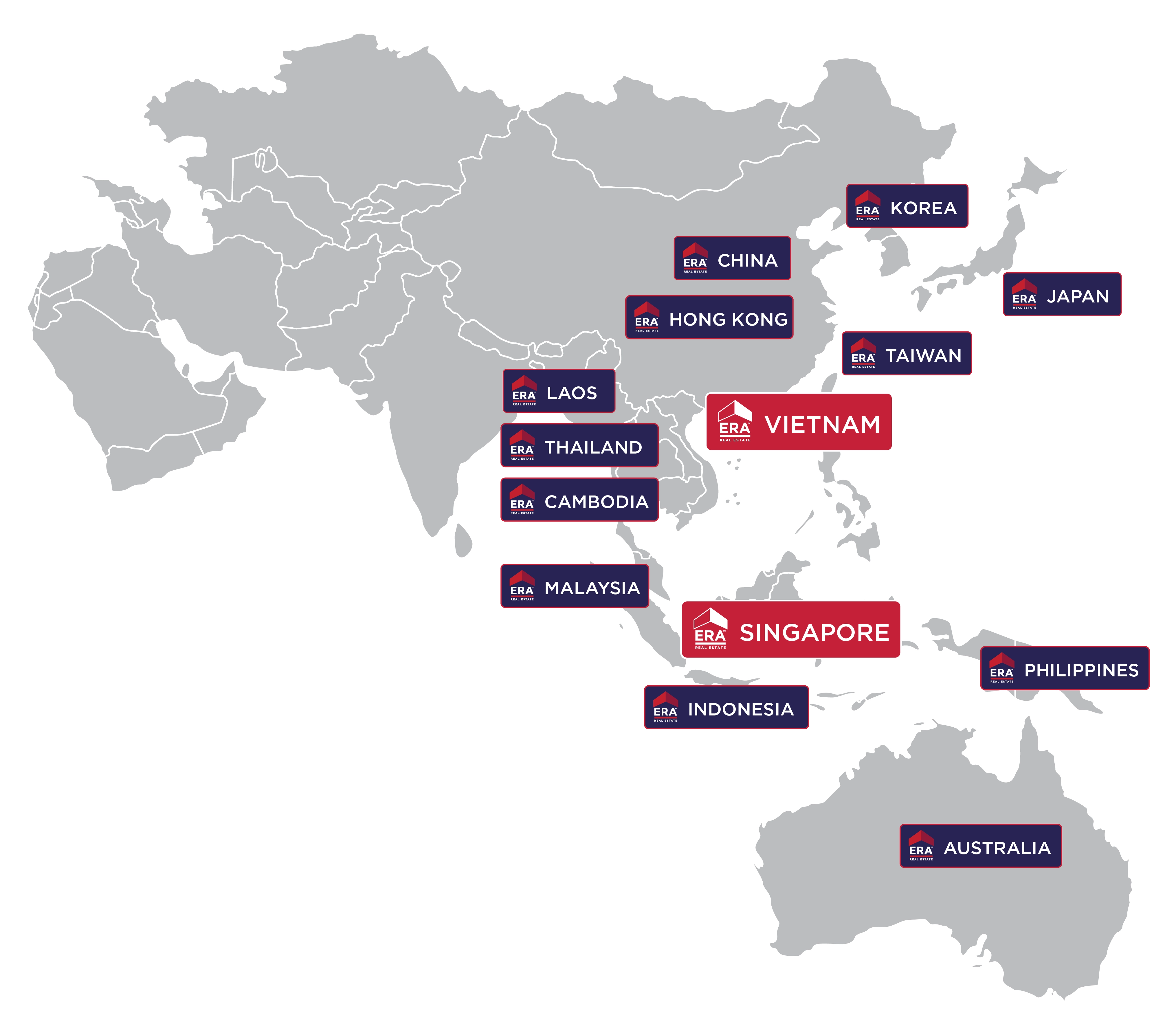 ERA APAC Network Map