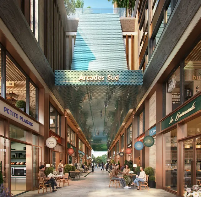 Ấn Tượng Chất Pháp: tuyến phố thương mại Arcades có mái vòm kính (ảnh minh họa)