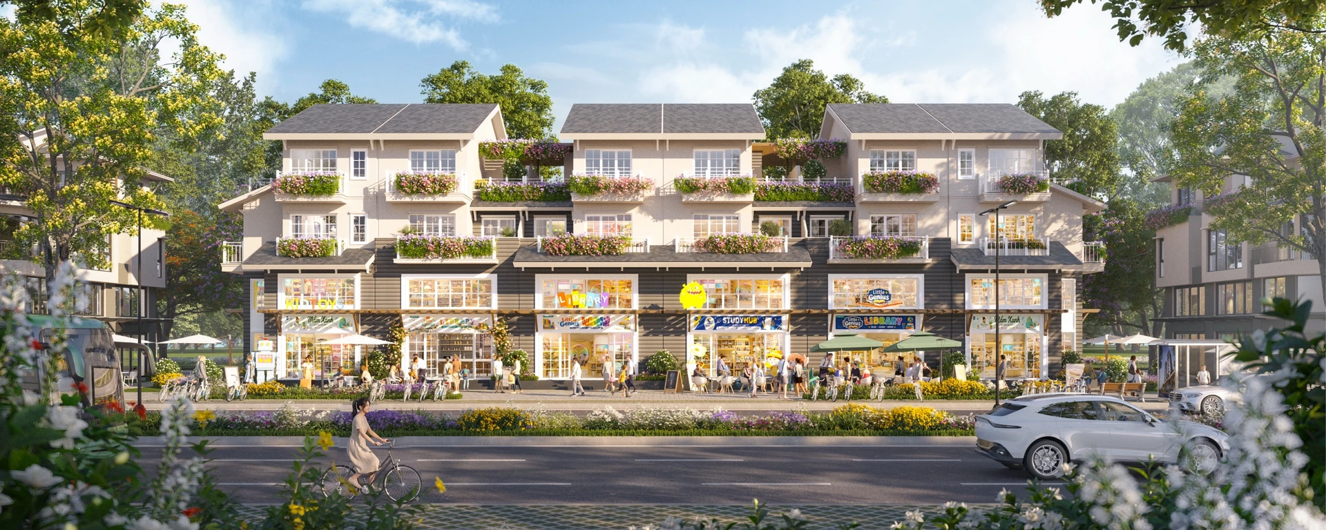 Nhà phố Đại lộ / Shophouse