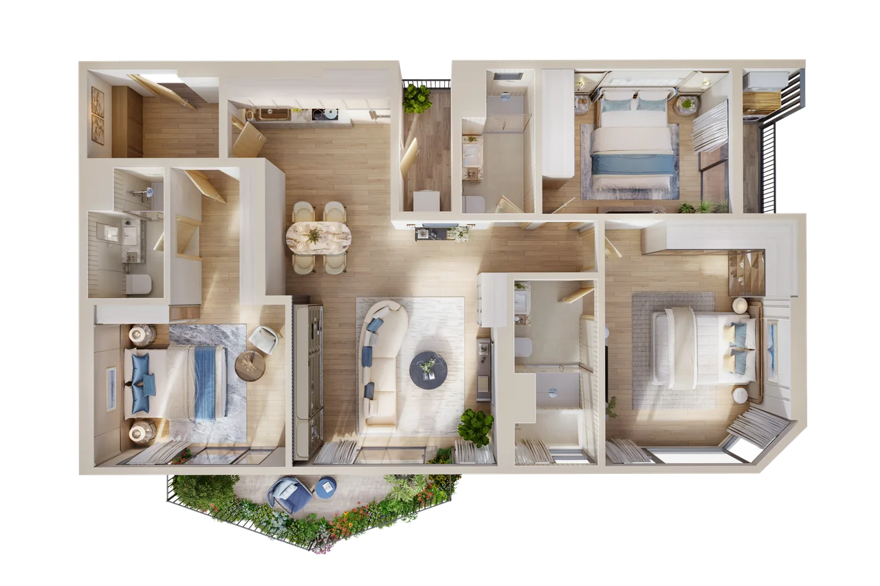 3PN View Hồ