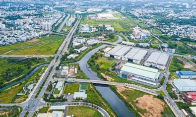 Khu Công nghệ cao TP.HCM nhìn từ trên cao