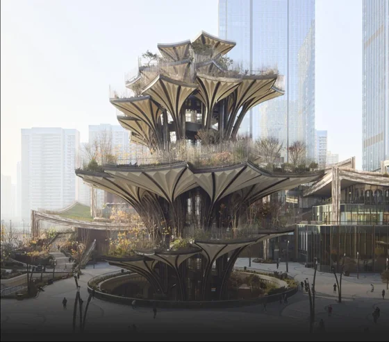 Xi'an CCBD, Tây An – công trình tiêu biểu của Heatherwick Studio