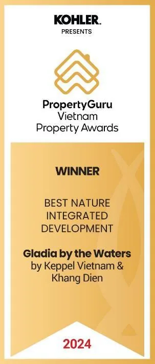 Giải Best Nature Integrated Development 2024 của GLADIA