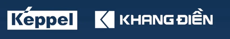 Logo Keppel và Khang Điền do nhân viên cung cấp