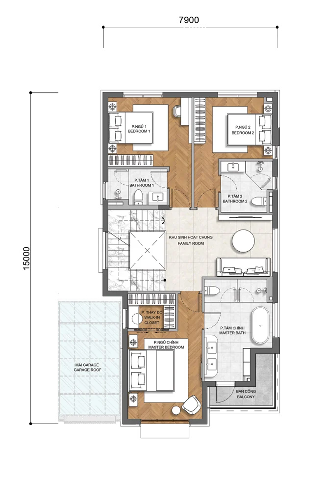Tầng 3 - Garden Villas · DL9 GLADIA BY THE WATER