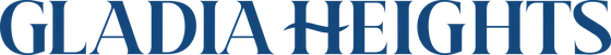 Logo Gladia Heights trên menu