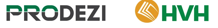 Logo chủ đầu tư Prodezi Long An và đơn vị phát triển Hướng Việt (HVH)