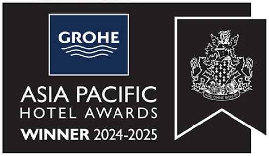 Biểu trưng giải thưởng Asia Pacific Hotel Awards 2024–2025 mà Nobu Danang đạt được