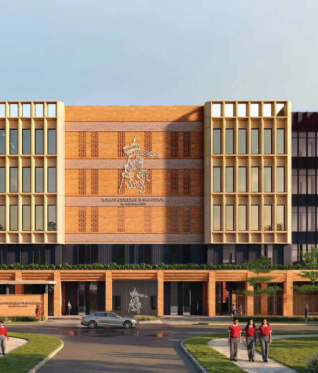 Phối cảnh trường King's College Wimbledon TP.HCM tại The Global City (ảnh minh họa)