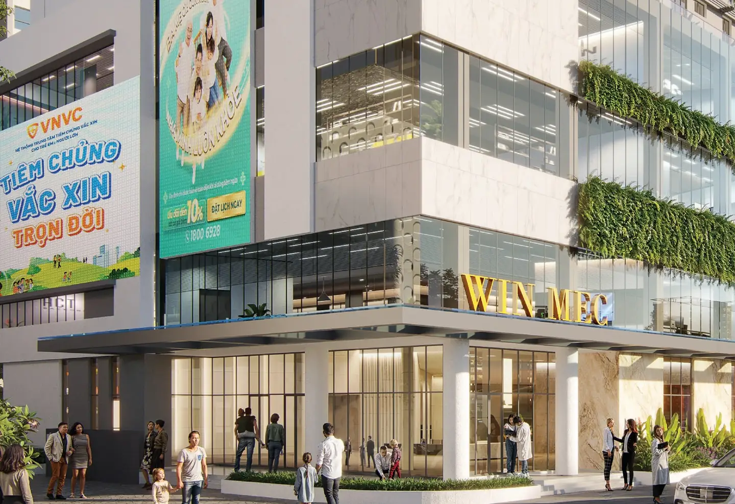 Phòng khám đa khoa Win Mec tại khối đế khu đô thị The Win City (ảnh minh họa)